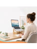 relaxdays Laptop-Ständer in Natur - (B)21 x (H)11,5 x (T)21 cm