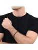 Amor Armband Edelstahl, IP Gold in Braun