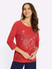 WITT WEIDEN Rundhals-Shirt in erdbeere