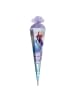 ROTH Schultüte groß Disney Frozen 85 cm, Glitter Glitzerborte in Bunt