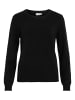Vila Strickpullover in Black