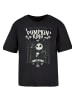 F4NT4STIC Everyday T-Shirt Disney Nightmare Before Christmas King Jack in schwarz