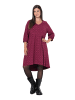 Ulla Popken Jerseykleid in weinrot