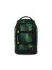 Satch Schulrucksack-Set PACK "Seismic Green" 4-tlg. in Grün/Schwarz