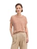 Marc O'Polo Gestreiftes T-Shirt regular in Medium Orange