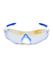 YEAZ SUNELATION sport-sonnenbrille weiß/rot in weiß / blau