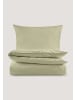 Hessnatur Perkal Bettwäsche-Set in pastelloliv