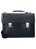 Leonhard Heyden Berlin Aktentasche Leder 42 cm Laptopfach schwarz