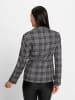 Heine Blazer in anthrazit-pink-kariert