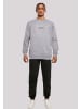 F4NT4STIC Sweatshirt SIlvester Party Happy People Only in grau meliert