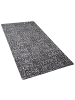 Beliani Kurzflor ESEL in Grau/Silber - (W) 80 x (H) 1.2 x (L) 150 cm