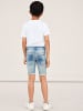 name it Long Shorts in light blue denim