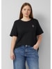 QS T-Shirt in 99D0_schwarz