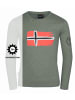 Trollkids Longsleeve "Oslo" in Lehmgrün