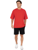 Reichstadt Reichstadt Oversized T-Shirt Herren  25RS070 Red XXS