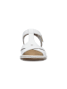rieker Ledersandalen „Massa“ Weiß