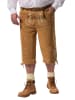 Men Plus Lederhose in zimt