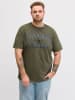 JACK & JONES PLUS T-shirt in Dusty Olive