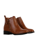 Divine Factory Stiefeletten mit Reißverschluss Braun