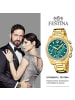 Festina Chronograph-Armbanduhr Festina Boyfriend gold mittel (ca. 38mm)