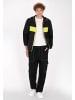 MO Herren Jacke in Schwarz Limette
