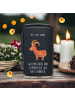Mr. & Mrs. Panda Feuerzeug Sternzeichen Steinbock mit Spruch in Schwarz
