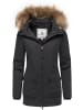 ragwear Kurzmantel Monadetta Warm YOUMODO in Black