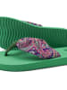 Flip Flop Zehentrenner "flip*tube paisley" in Smaragdgrün