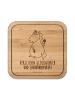 Mr. & Mrs. Panda Untersetzer Einhorn Baby mit Spruch in Transparent