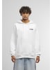 Mister Tee Mister Tee Los Angeles Wording EMB Regular Hoody in white