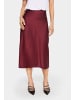 SAINT TROPEZ Rock HafiaSZ Gerade Passform in Burgundy