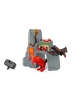 Brio Brio Aktionsspiel Dinosaurier-Vulkan mit Ausbruchsfunktion in bunt