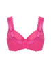 Ulla Popken BH in kräftiges pink