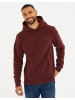 Threadbare Kapuzenpullover THB Fitness Fleece Hoody Ryan in Burgundy