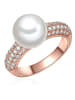 Lulu & Jane Ring aus Messing in roségold