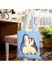 Mr. & Mrs. Panda Shopper Pinguin umarmen ohne Spruch in Sky Blue