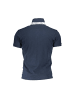 La Martina Blau Baumwolle Herren Polo Hemd