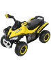 HOMCOM Rutschauto in Gelb 67L x 5B x 38H cm