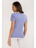 Finn Flare T-Shirt Floral in viola