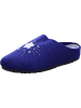 Scandi Pantoffel in blau
