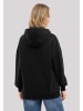 F4NT4STIC Hoodie Schmetterling bestickt in schwarz