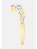 Ethische Diamanten Ring aus 375 Gelbgold mit Lab Grown Diamant