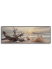 Mauro Ferretti Gemälde auf lackierter Leinwand mit Rahmen und Reliefs, 152 × 4 × 52 cm