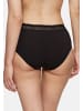 Triumph Midi Slip Feel of Modal in Weiß / schwarz