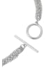 faina Women Multi-Chain Bracelet in Silver