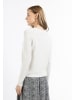 DreiMaster Klassik Strick Pullover in WOLLWEISS