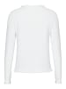 Pieces Oberteil mit langen Ärmeln in Bright White