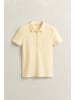 Gant Archive Shield Piqué Poloshirt in Vanilla Yellow