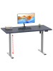 VCM  Schreibtisch verstellbar Lona 110x50 si in Anthrazit
