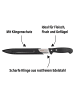 Stoneline 315 cm Fleischmesser mit Klingenschutz in Schwarz